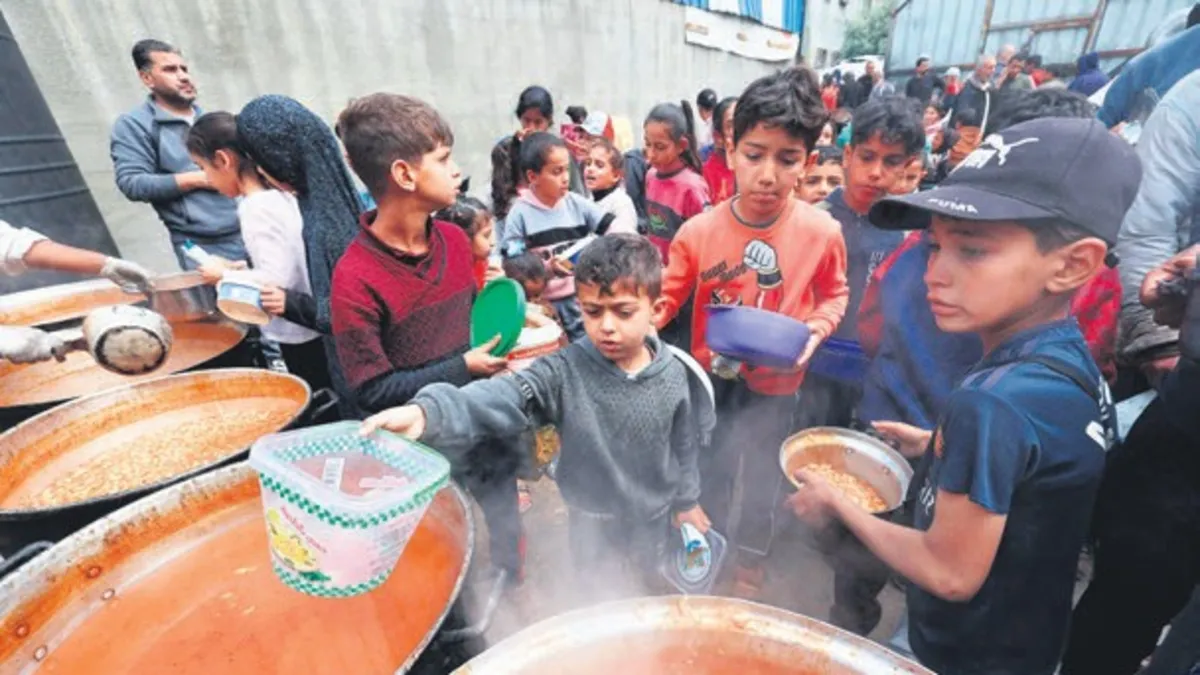 BM Gazze'de yaşanan durumu duyurdu: 400 bin kişi göç etti!