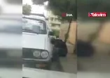 Sokak ortasında korkunç görüntü