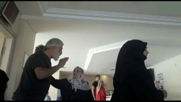 Kartal'da doktor ile hasta yakını arasındaki yumruklu kavga kamerada-1