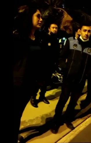 Takside taciz tartışması! O anlar kamerada