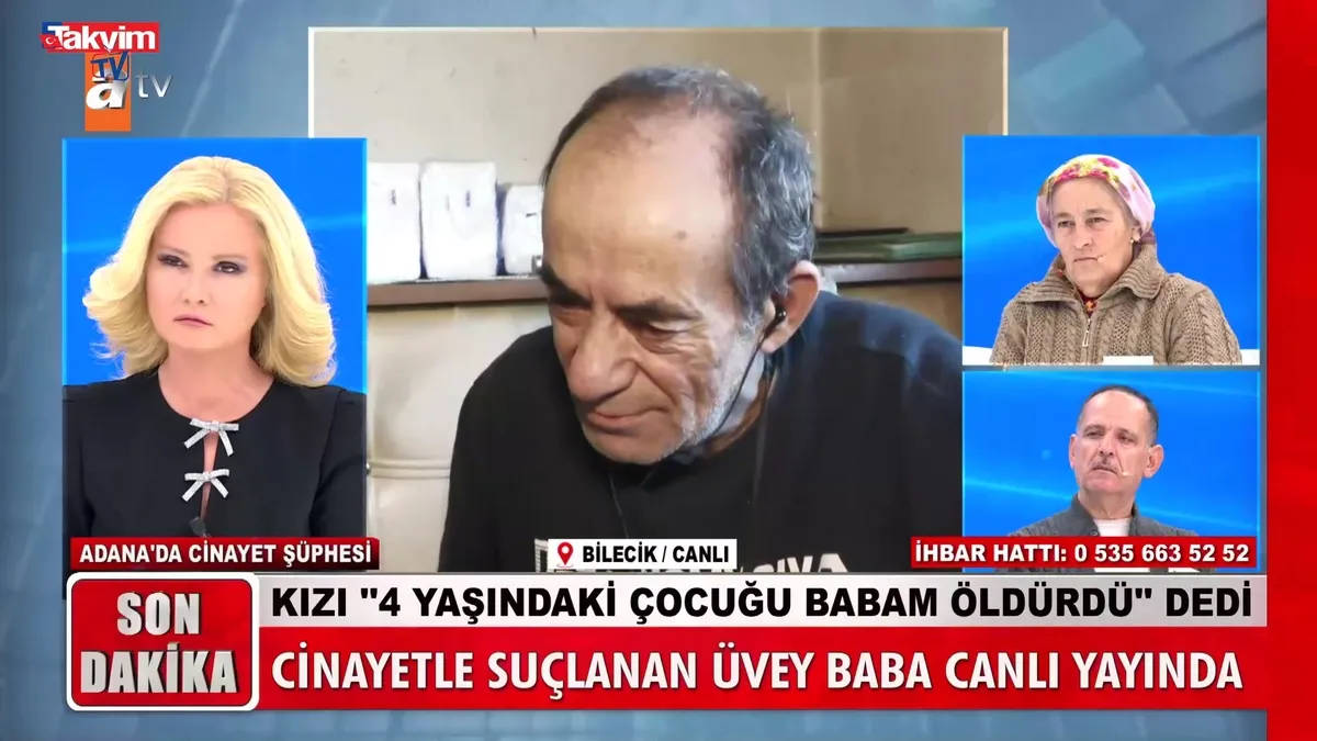 Kızı "4 yaşındaki çocuğu babam öldürdü" dedi!