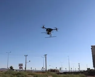 Kırmızı ışık ihlaline dronelu tespit