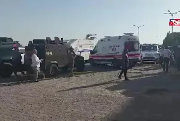 Silahlı kavga kameralara yansıdı