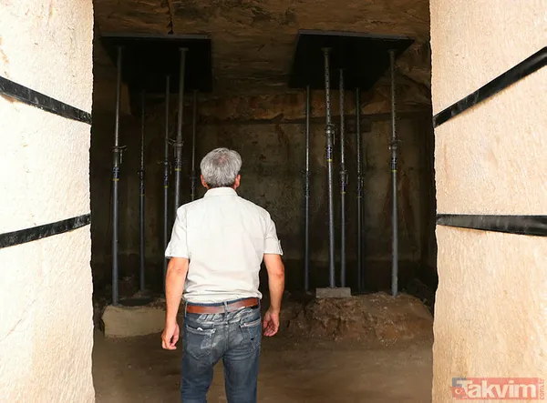 Zeugma Antik Kenti'nde 16 yıl süren kazılar sonucunda 2 kaya odası ortaya çıkarıldı - 1