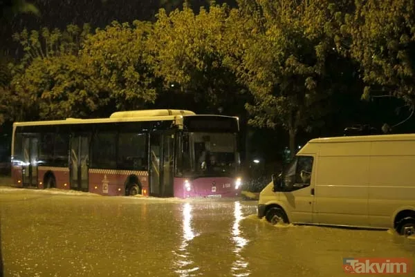 İstanbullular dikkat! Bu görüntüler dün geceden... - 1