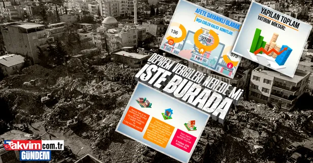 İşte "Deprem vergileri nerede?" sorusunun yanıtı! Tüm gerçekler bu haberde...