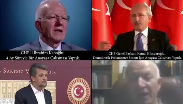 CHP, HDPKK, İP ve SP’den ihanet metni! Kandil çizgisinde ortak anayasa