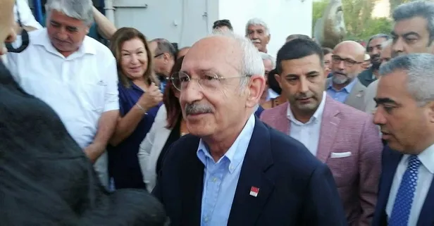Kılıçdaroğlu’na Kuşadası'nda yumurta atıldı