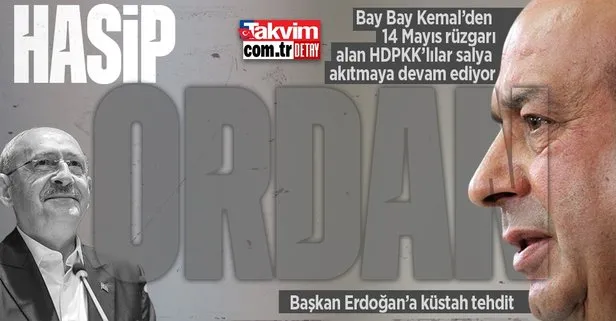 HDPKK’lı Hasip Kaplan’dan Başkan Erdoğan’a küstah tehdit! Sosyal medyadan tepki yağdı