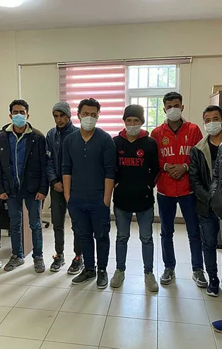 Kocaeli'de 11 kaçak göçmen yakalandı!