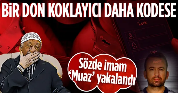 İzmir'de FETÖ operasyonu! Sözde "Karşıyaka imamı" "Muaz" kod adlı Mustafa Aksoy yakalandı