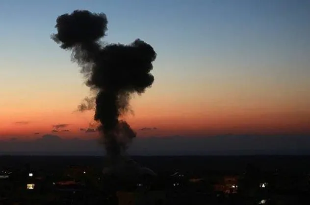 Son dakika: İsrail'den Gazze'ye hava saldırısı