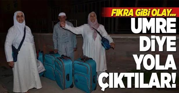 Umre yerine Balıklıgöl’e götürüldüler
