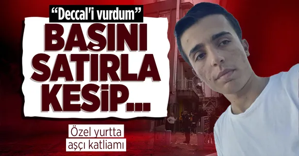 SON DAKİKA: Böyle vahşet görülmedi! Antalya'da özel yurtta aşçı bir öğrencinin başını satırla kesip göğsünün üzerine koydu