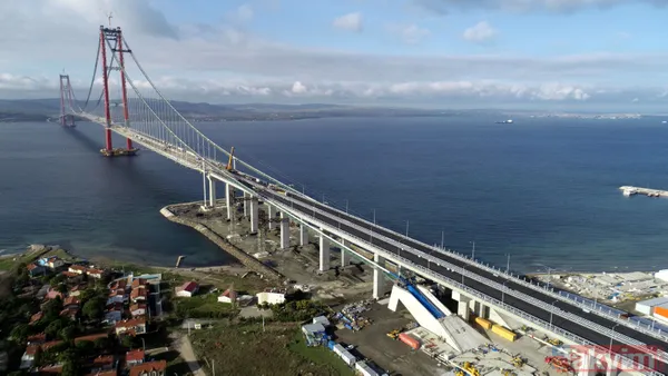 SON DAKİKA: 1915 Çanakkale Köprüsü'nde geri sayım! Açılışına günler kaldı - 9