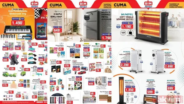 BİM 21 Kasım aktüel kataloğu: Valiz seti, porselen yemek takımı raflarda dip fiyata - 1