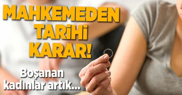 Boşanan kadın çocuğuna soyadını verebilecek
