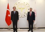 Son dakika: Bakan Koca, Çin Halk Cumhuriyeti Ankara Büyükelçisi Deng Li ile görüştü