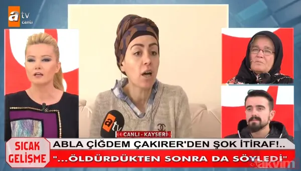Müge Anlı Canlı Yayınına Bağlanan Çiğdem Hanım'ın Kardeşi Murat Karadavut, Annesinin Kardeşinin Kaybolmasından Önce De Damadı Umut Çakırer'den Şüphelendiğini...