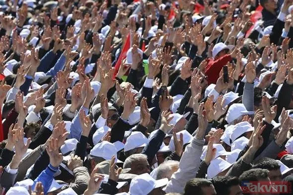 Cumhur İttifakı Ankara miting alanı saatler öncesinden doldu taştı - 36
