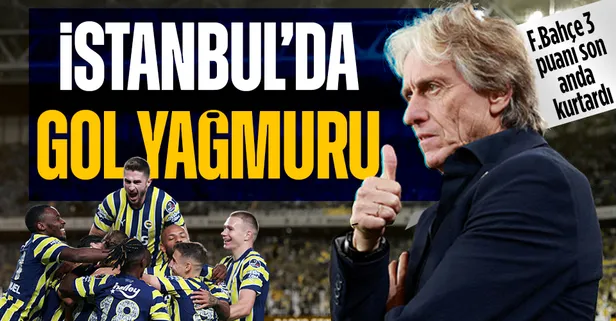 İstanbul'da gol düellosu! Fenerbahçe evinde VavaCars Fatih Karagümrük'ü 5-4 mağlup etti