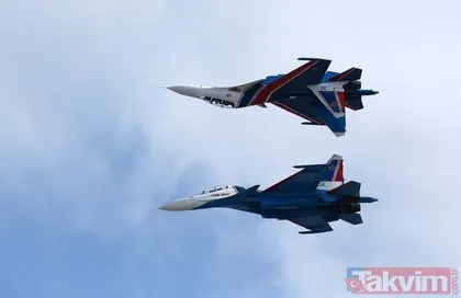 Rus Şövalyeleri TEKNOFEST’te! Su-30 pilotlarının gösteri uçuşu nefes kesti