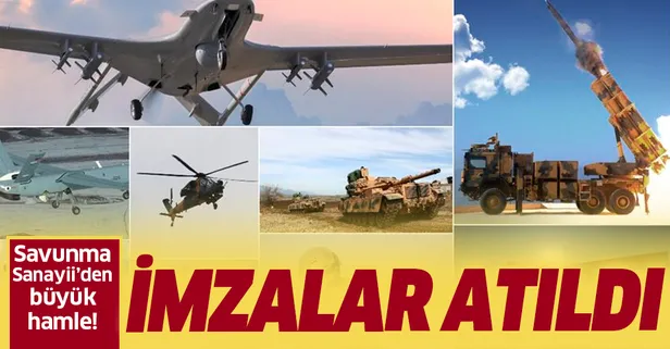 Savunma sanayisinde dev hamle! İhracatı artıracak imzalar atıldı!