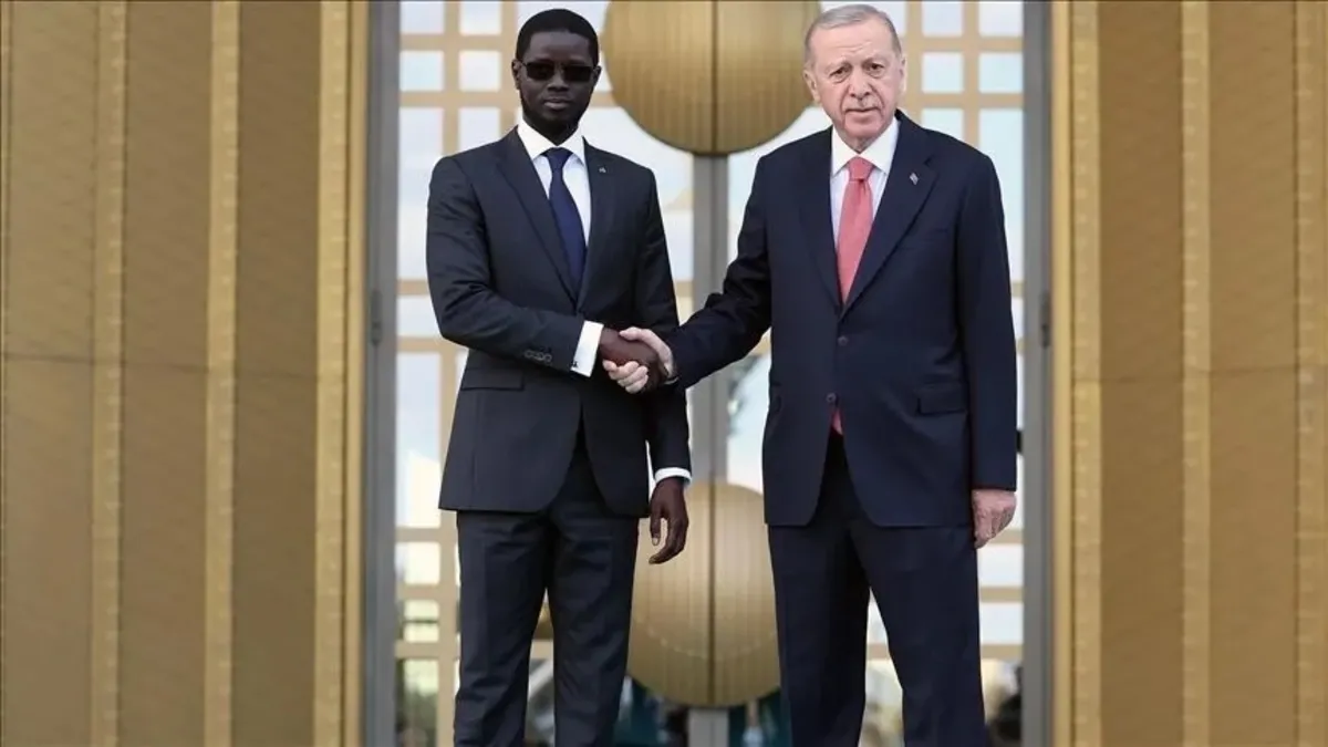 Başkan Erdoğan Senegal Cumhurbaşkanı Bassirou Diomaye Faye ile görüştü: Türkiye'nin "kazan-kazan" anlayışıyla adımlar atmayı sürdürecek
