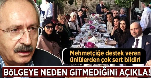 Mehmetçiğe destek veren ünlülerden çok sert bildiri