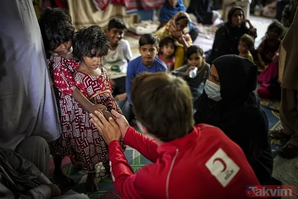 Pakistan'da felaket üstüne felaket! Selin ardından salgın hastalık vurdu - 7