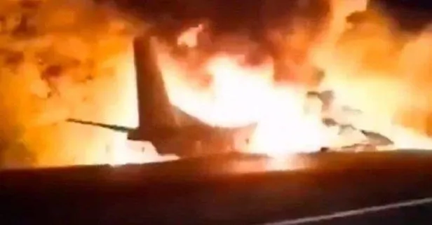 Ukrayna’nın Harkov bölgesinde düşen askeri uçağın karakutusuna ulaşıldı