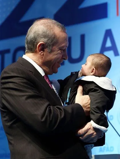 Cumhurbaşkanı Erdoğan’ın çocuk keyfi
