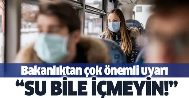 Bakanlıktan servisler için Covid-19 rehberi