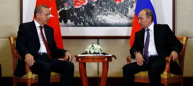 Erdoğan-Putin'den Çin'de kritik zirve