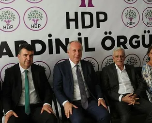 CHPden ortağı HDPye ziyaret! Muharrem İnce, Ahmet Türke desteğe gitti