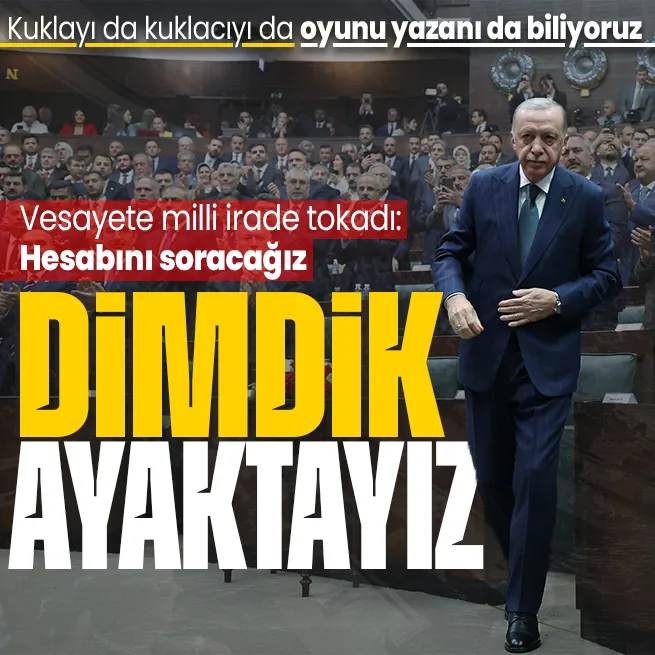 Başkan Erdoğandan TBMMdeki grup toplantısında önemli açıklamalar