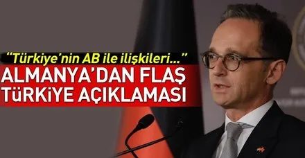 Almanya'dan Türkiye'nin AB üyeliği hakkında açıklama!