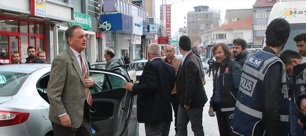 Konya’da CHP’li Hüsnü Bozkurt’a tepki