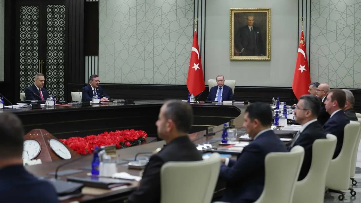 MGK bugün Beştepe'de toplanıyor: Terörsüz Türkiye Kanun Teklifi ve bölgesel güvenlik başlıkları masada
