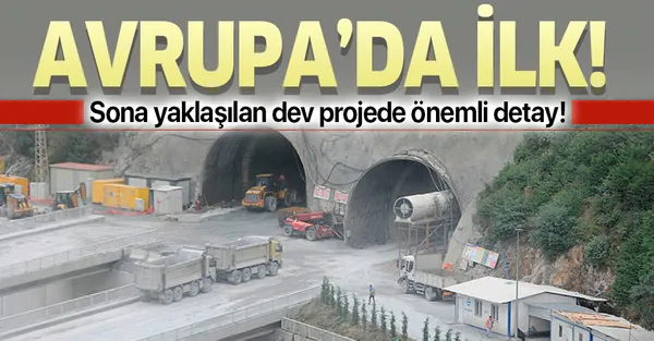 Son dakika: Avrupa'da ilk! Zigana Tüneli hakkında önemli detay!-1
