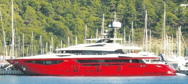 Kırmızı saray Marmaris’te