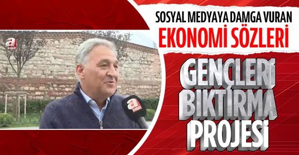 Sosyal medyanın gündeminde! İbrahim Ufuk Kaynak A Haber'e konuştu: Gençlerimizi ülkeden bıktırma projesi