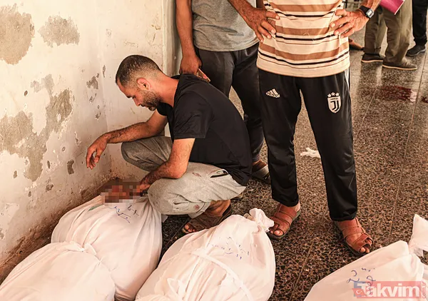 Soykırımcı İsrail Eş-Şati Mülteci Kampı'nı vurdu: Çok sayıda ölü ve yaralı var - 26