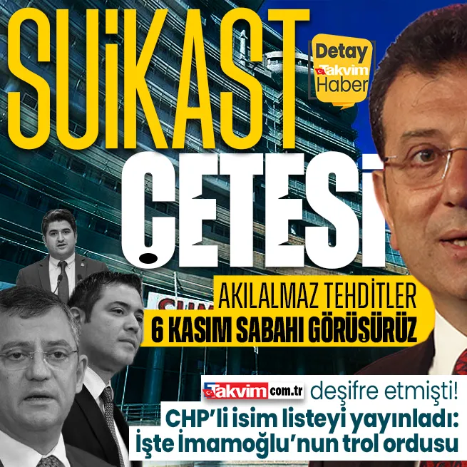 Takvim.com.tr aylar önce yazmıştı! CHPli isim itiraf etti: Ekrem İmamoğlunun trol ağı ifşa oldu