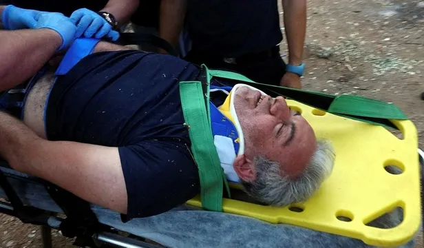 Antalya'da facianın eşiğinden dönüldü! Manzarayı seyreden adam 20 metre aşağı çakıldı-5