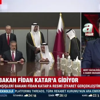 Dışişleri Bakanı Hakan Fidan Katar’a gidiyor