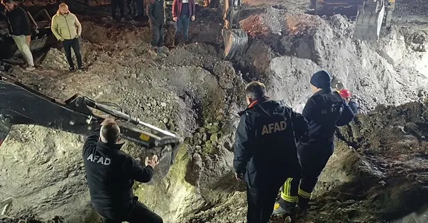 Amasya'da sondaj esnasında göçük: 2 işçiden acı haber geldi