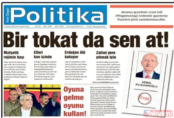 PKK medyasından Kemal Kılıçdaroğlu'na destek! Oy pusulasıyla destek istediler - 6