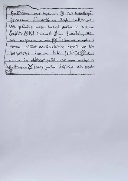 Tutuklu binbaşının üzerinde gizemli not-5