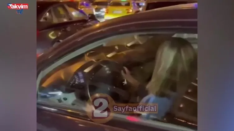 Mina Derman’a çocuğa çarpıp kaçtı iddiası! İşte o anlar